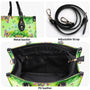 Be You The World Will Adjust Green Hippie Frog Psychedelic Peace Leather Bag _5_ Tu0AY