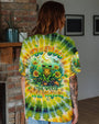 Be You The World Will Adjust Hippie Frog Sunflowers and Moon Tie Dye AOP Shirts _10_ z0qvb