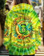 Be You The World Will Adjust Moon Frog Hippie Green Tie Dye AOP Shirts _5_ bjFpl