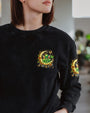 Be You The World Will Adjust Neon Frog with Moon and Butterfly Graphic AOP Shirts _2_ Zghlu