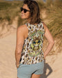 Be You The World Will Adjust Peace Frog Leopard with Glasses and Bow AOP Shirts _11_ Z61Go