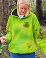 Be You The World Will Adjust Pineapple Frog Neon Green Peace Symbol AOP Shirts _4_ MuDDB