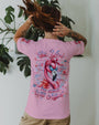 Be You The World Will Adjust Pink Flamingo Sassy Gift Graphic for Women AOP Shirts _10_ SfTyX