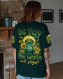 Be You The World Will Adjust Royal Frog Moon and Sunflowers AOP Shirts _11_ XXuVS