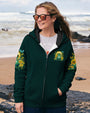 Be You The World Will Adjust Royal Frog Moon and Sunflowers AOP Shirts _4_ 6VvZF