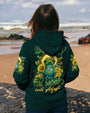 Be You The World Will Adjust Royal Frog Moon and Sunflowers AOP Shirts _9_ VmQ7r