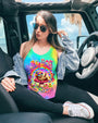 Be You The World Will Adjust Sloth Design Tie Dye for Women AOP Shirts _12_ KmAKr