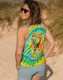 Be You The World Will Adjust Tie Dye Butterfly with Flowers AOP Shirts _12_ dmuTX