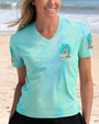 Be You The World Will Adjust Tie Dye Flamingo Beach AOP Shirts _2_ kC1mU