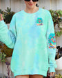 Be You The World Will Adjust Tie Dye Flamingo Beach AOP Shirts _6_ 8KfMa