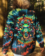 Be You The World Will Adjust Tie Dye Frog Mushroom Psychedelic AOP Shirts _7_ qBy7R