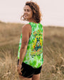 Be You The World Will Adjust Tie Dye Frog with Sunflowers Hippie Graphic AOP Shirts _11_ 79BYg