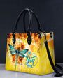 Be You Tiful Dragonfly Sunflower Hippie Leather Bag Gift for Women _4_ e7k8e