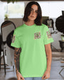 Be You the World Will Adjust Frog on Mushroom Daisy Graphic AOP Shirts _10_ mJ75w