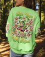 Be You the World Will Adjust Frog on Mushroom Daisy Graphic AOP Shirts _3_ Agfx3