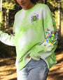 Be You the World Will Adjust Hippie Frog Colorful Peace Tie Dye AOP Shirts _2_ f4ufN