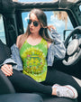 Be You the World Will Adjust Hippie Frog Tie Dye Peace Van Tee for Women AOP Shirts _12_ iixu3