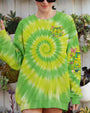 Be You the World Will Adjust Hippie Frog Tie Dye Peace Van Tee for Women AOP Shirts _9_ CEgRB