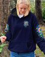 Be a Sunflower _26 Stand Tall Quote Colorful Galaxy Sunflower Peaceful Hippie Style AOP Shirts _7_ zUtEr