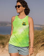 Being Yourself The Wrong Thing To Do Green Frog Sunflower Peace AOP Shirts _6_ Bt2om