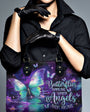 Butterflies Appear When Angels Are Near Angel Butterfly Purple Spiritual Leather Bag _11_ BCQk7