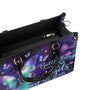 Butterflies Appear When Angels Are Near Angel Butterfly Purple Spiritual Leather Bag _9_ 8b2n5