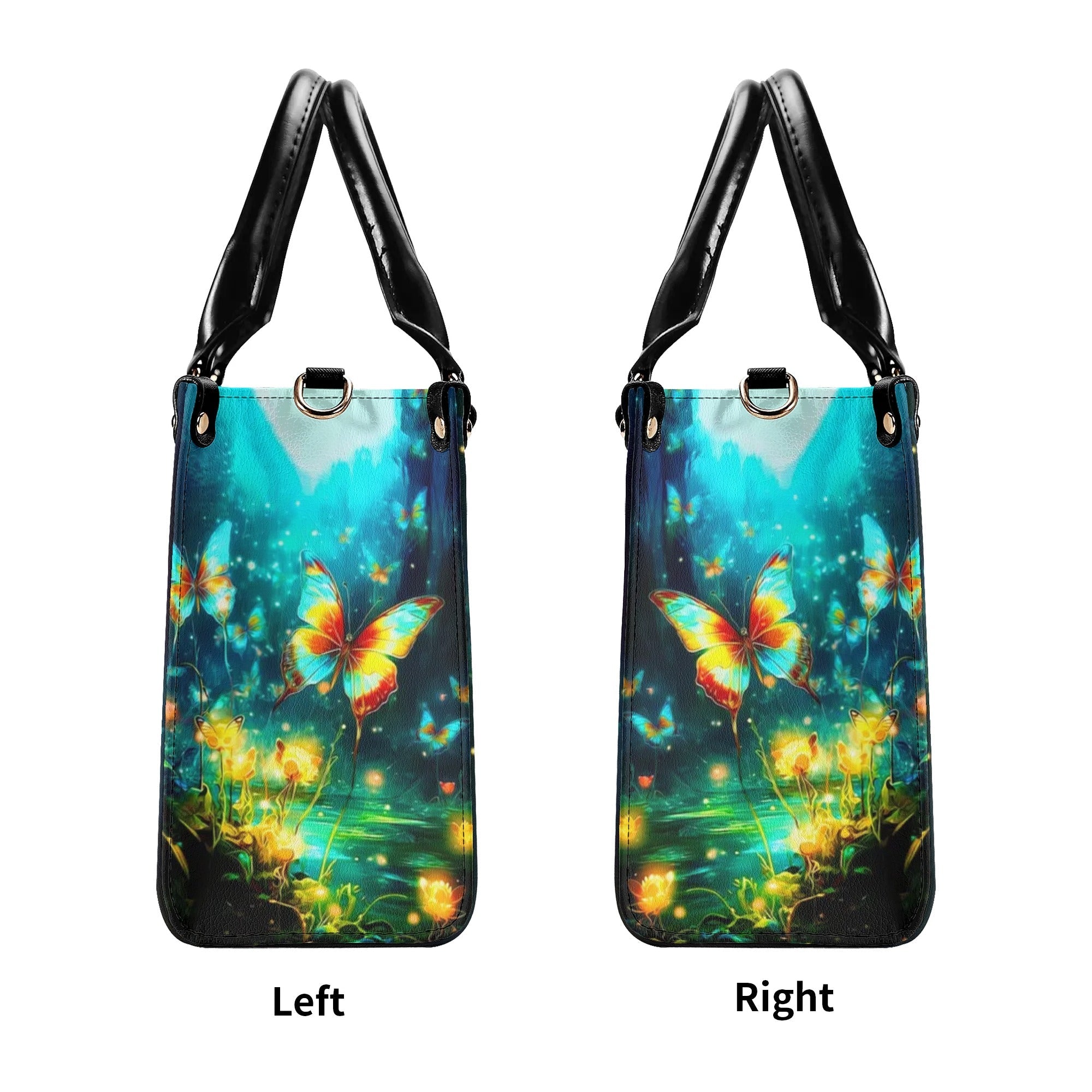 Butterflies Appear When Angels Are Near Inspirational Butterfly Angel Leather Bag _3_ Get6a