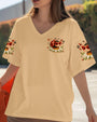 Butterfly Kisses _26 Ladybug Hugs Positive Vibes Peace _26 Love Hippie AOP Shirts _12_ s6SbE