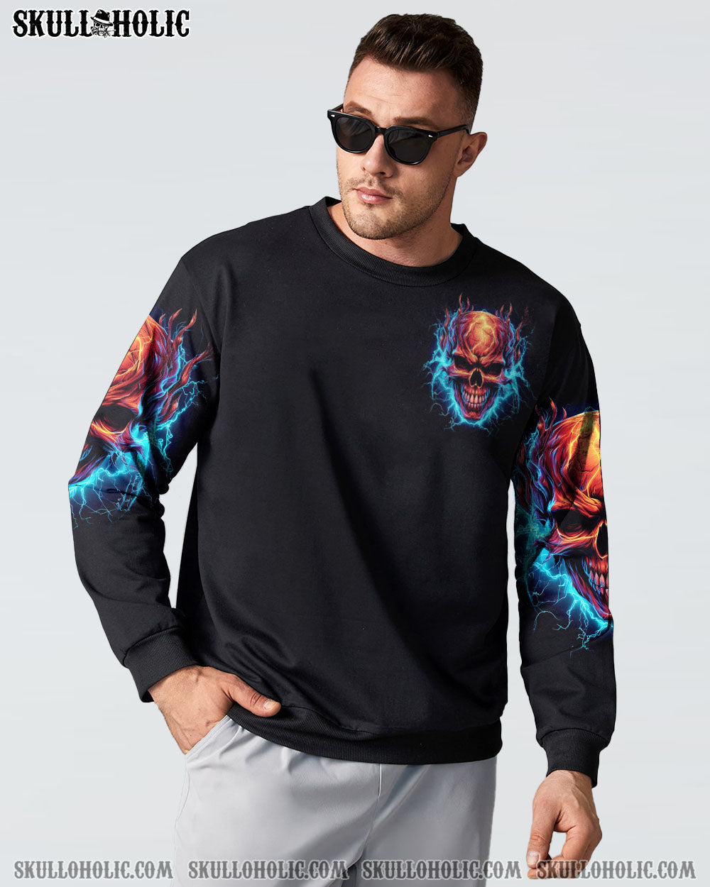 Can_E2_80_99t Go to Hell Devil Has a Restraining Order Lightning Skull Graphic AOP Shirts _11_ iMfPE