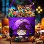 Cat Pumpkin Halloween Trick Or Treat Bag Personalized Halloween Spooky Basket3