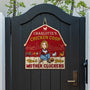 Chicken Coop Personalized Custom Shaped Wood Sign Birthday Christmas New Year Gift For Farmers Chicken Lady_3_919edec4 55c3 47b9 ac7e a887543837fd