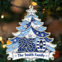 Christmas Home For The Holidays Personalized Custom Shaped Acrylic Ornament TT1392 IMA211 MK3
