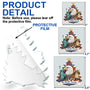 Christmas Proud America Family Personalized Custom Shaped Acrylic Ornament TT1390 IMA209  MK5