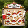 ChristmasCookiesFamily Personalized2 LayeredWoodenOrnament TU534 DSR1595 MKDef