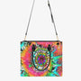 Colorful Hippie Soul Tie Dye Leopard Sunflower Peace Design for Women Leather Bag _3_ 4DdxV