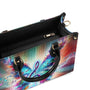 Colorful Music Note Butterfly Colorful Purse Hippie Leather Bag _11_ iHsBQ