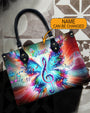Colorful Music Note Butterfly Colorful Purse Hippie Leather Bag _3_ ERpyT