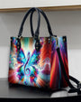 Colorful Music Note Butterfly Colorful Purse Hippie Leather Bag _4_ DcKGG