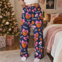Coquette Bow Basketball Custom Name_ Number Gift For Basketball Player_ Basketball Team Personalized Lounge Pants_2