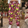 Coquette Bow Tennis Custom Name_ Gift For Tennis Player_ Tennis Team Personalized Lounge Pants_2