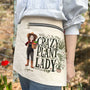 Crazy Plant Lady Cartoon Version Personalized Gardening Apron_1
