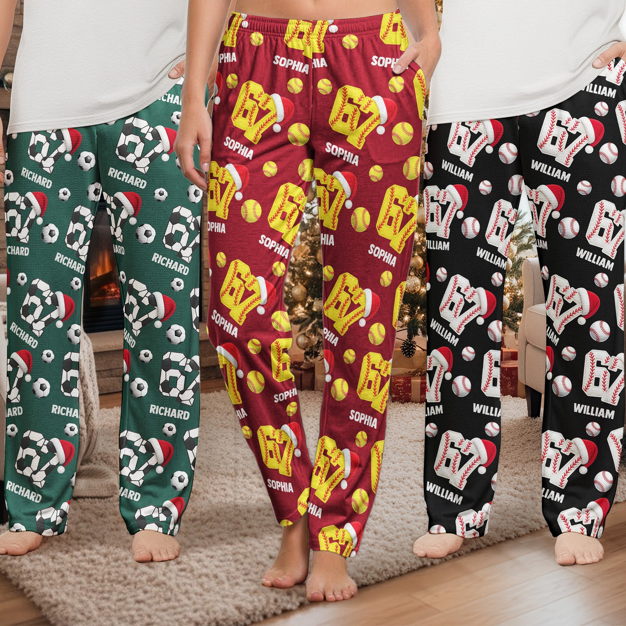 Custom 67 Slang Meme For Sport Lovers Kids Teenagers  Personalized Sweatpants_ Lounge Pants With Pockets_0