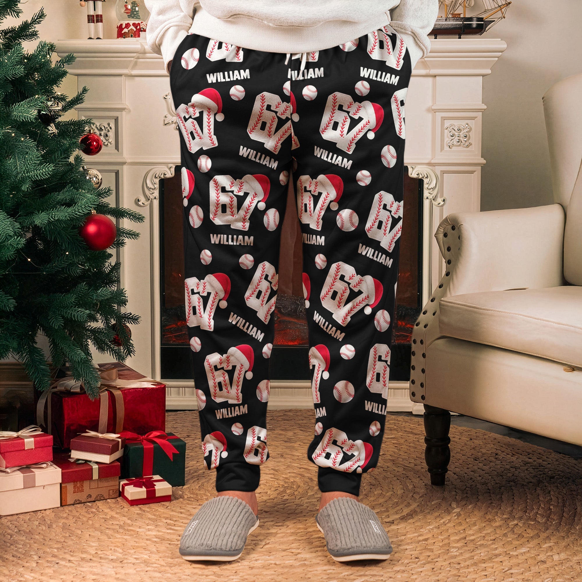 Custom 67 Slang Meme For Sport Lovers Kids Teenagers  Personalized Sweatpants_ Lounge Pants With Pockets_3