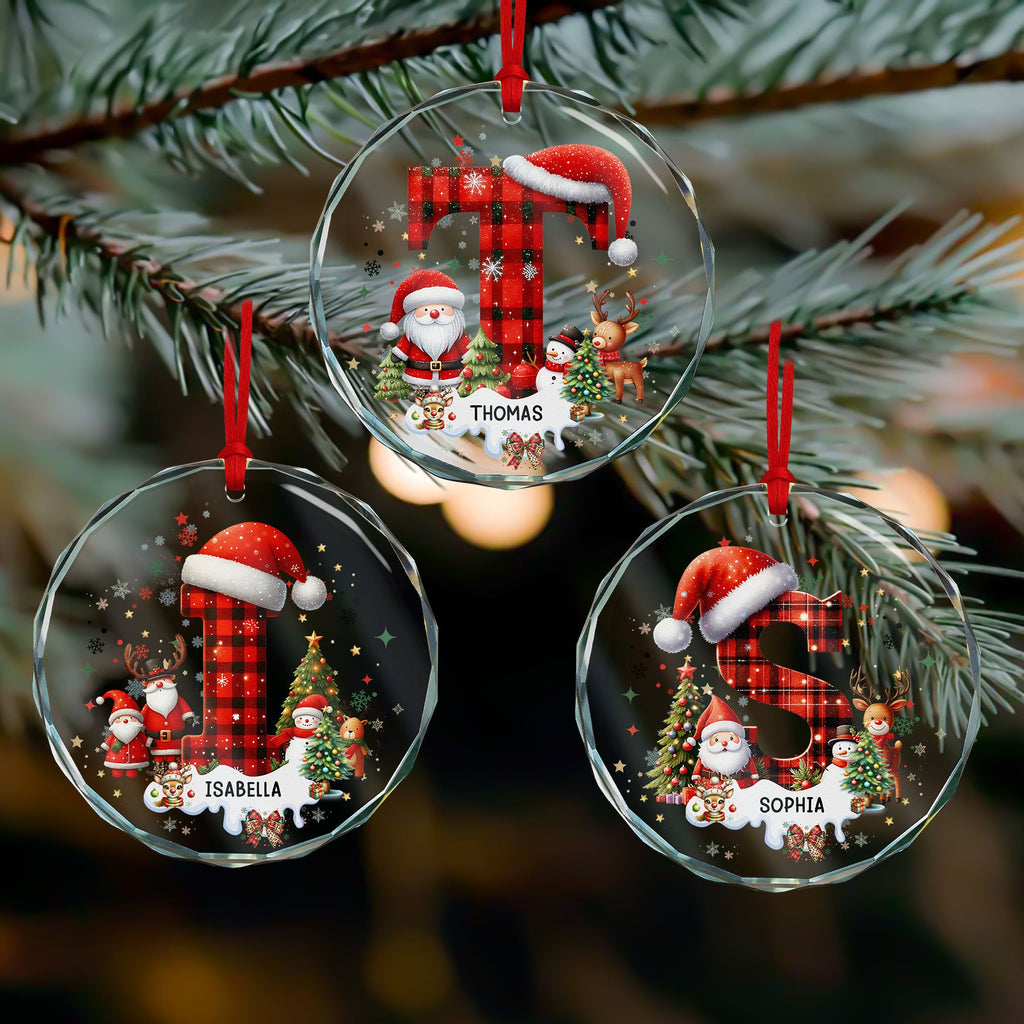 Custom Alphabet Christmas Personalized Glass Ornament_1_b643a734 32ff 4a0b 8b4a baf299047a1a