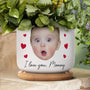 Custom Funny Face Gift For Family Mom Grandma Personalized Photo Ceramic Plant Pot_4_eee2f437 a74f 4329 bef2 81bc93898140