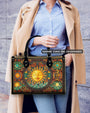 Custom Name Boho Celestial Sun and Moon Personalized Leather Bag Gift for Women _1_ QDJTH