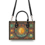 Custom Name Boho Celestial Sun and Moon Personalized Leather Bag Gift for Women _8_ 9WMX8
