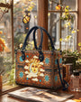 Custom Name Celestial Sun and Moon Astrology Personalized Leather Bag Gift for Women _2_ IqKtU