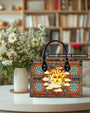 Custom Name Celestial Sun and Moon Astrology Personalized Leather Bag Gift for Women _3_ X6gPe