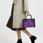 Custom Name I am Strong Loved Worthy and Enough Butterfly Hippie Leather Bag _6_ mEbsX